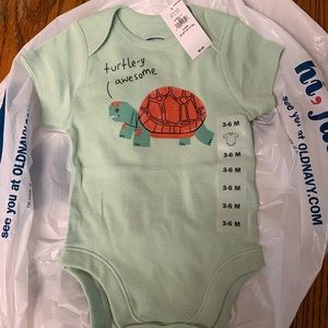 NWT 3-6month Girls Old Navy Onesie